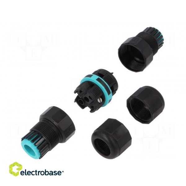 Connector: AC supply | screw terminal | TH391 | 7÷12mm | 0.5÷4mm2 image 1