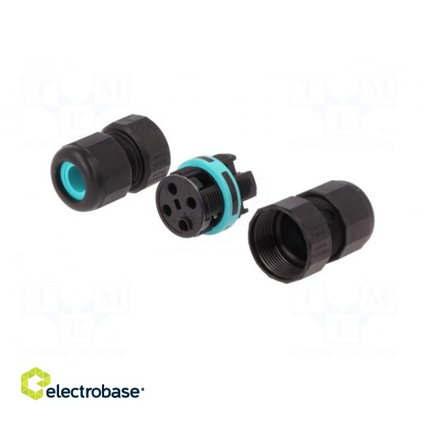 Connector: AC supply | screw terminal | TH391 | 7÷12mm | 4mm2 | 450V фото 3