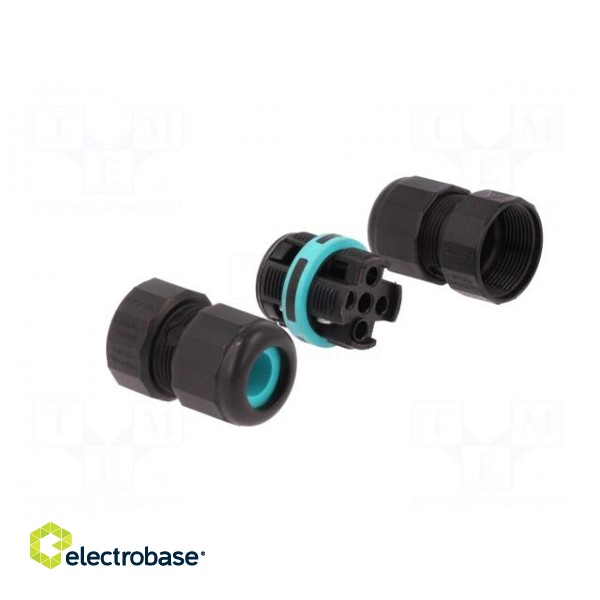 Connector: AC supply | screw terminal | TH391 | 7÷12mm | 4mm2 | 450V фото 5