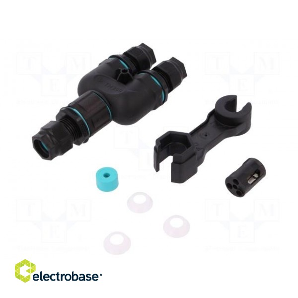 Connector: AC supply | screw terminal | TH399 | 6÷13.5mm | 0.5÷1.5mm2 image 1