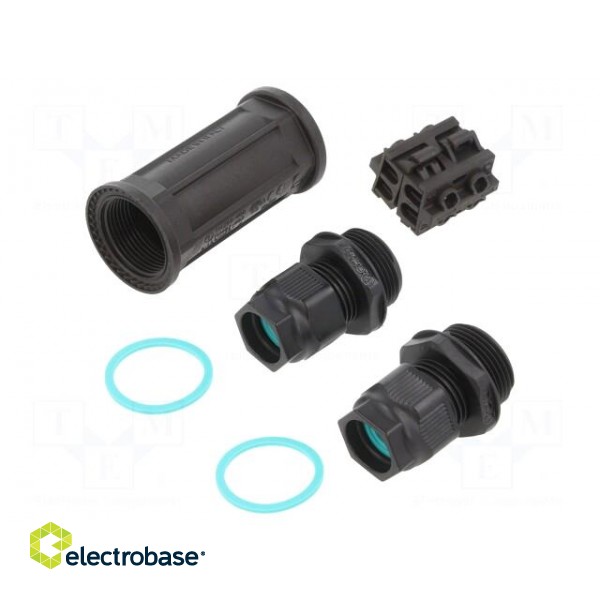 Connector: AC supply | screw terminal | TH400 | 7÷13.5mm | 0.5÷4mm2 image 1