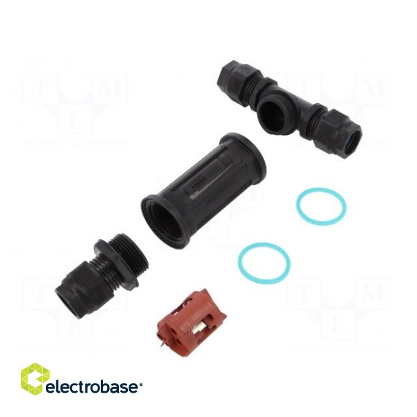 Connector: AC supply | screw terminal | TH402 | 7÷13.5mm | 0.5÷4mm2 фото 1