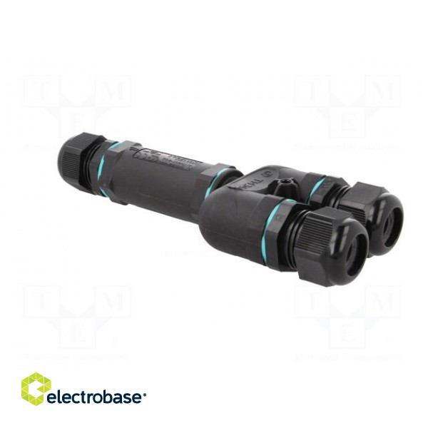 Connector: AC supply | TH399 | 5÷17mm | 4mm2 | 250V | ways: 6 | IP68 | 32A image 4
