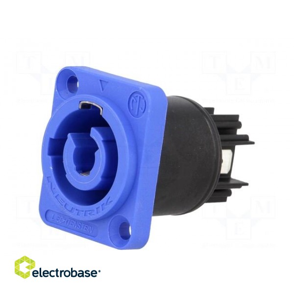 Connector: circular | 6.3mm connectors | male | powerCON | 20A | 250VAC image 2