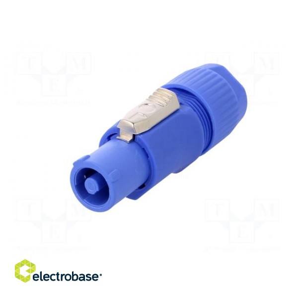 Connector: circular | male | CLIFFCON-P | 20A | 250VAC | for cable image 2