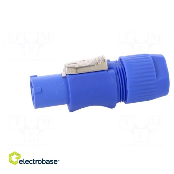 Connector: circular | male | CLIFFCON-P | 20A | 250VAC | for cable image 3