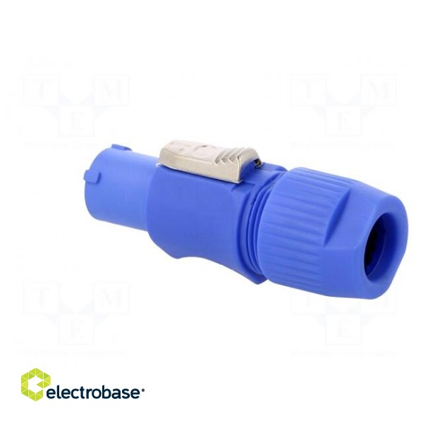Connector: circular | male | CLIFFCON-P | 20A | 250VAC | for cable image 4