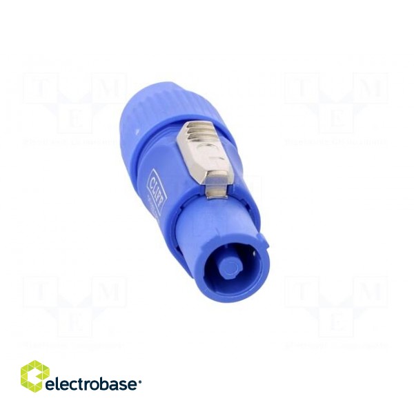 Connector: circular | male | CLIFFCON-P | 20A | 250VAC | for cable image 9