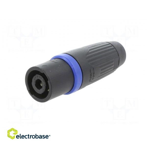 Connector: circular | soldering | male | speakON STX | 9÷16mm | 6mm2 paveikslėlis 2