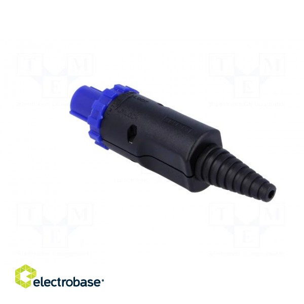 Plug | circular | CLIFFCON | PIN: 4 | grounding contact | for cable paveikslėlis 4
