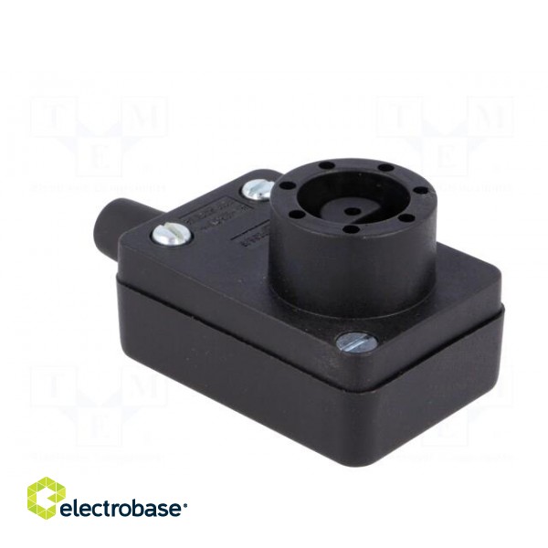 Connector: circular | soldering,screw terminal | female | 9mm | 6A image 8