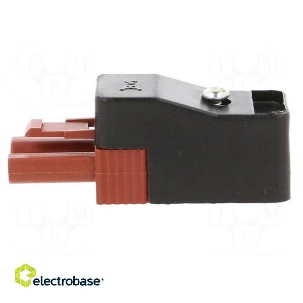 Connector: pluggable terminal block | screw terminal | male | 16A фото 1