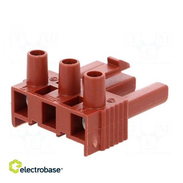 Connector: pluggable terminal block | screw terminal | male | 16A фото 2