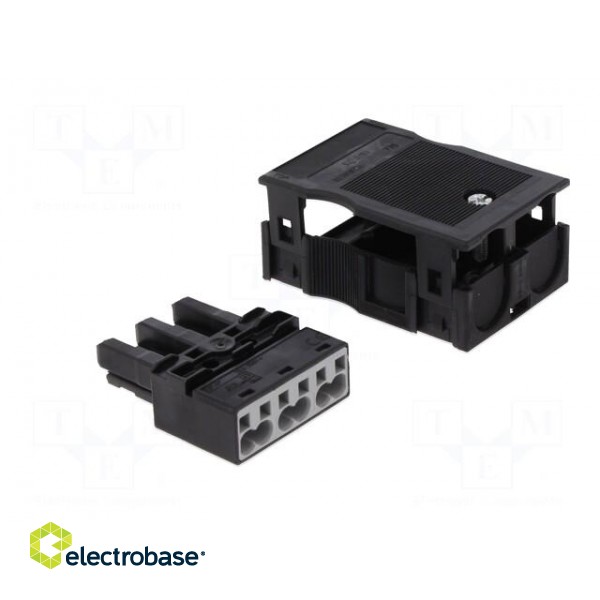 Connector: pluggable terminal block | spring clamp | female | 25A фото 4