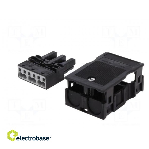 Connector: pluggable terminal block | spring clamp | female | 25A image 6