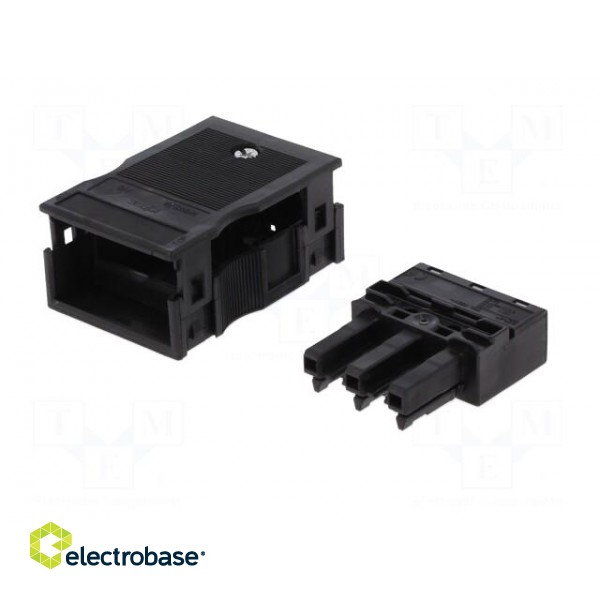 Connector: pluggable terminal block | spring clamp | female | 25A image 2