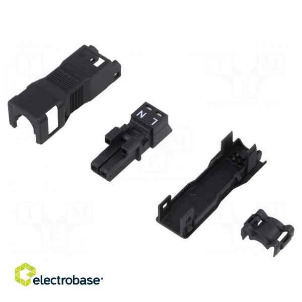 Connector: pluggable terminal block | spring clamp | female | 890