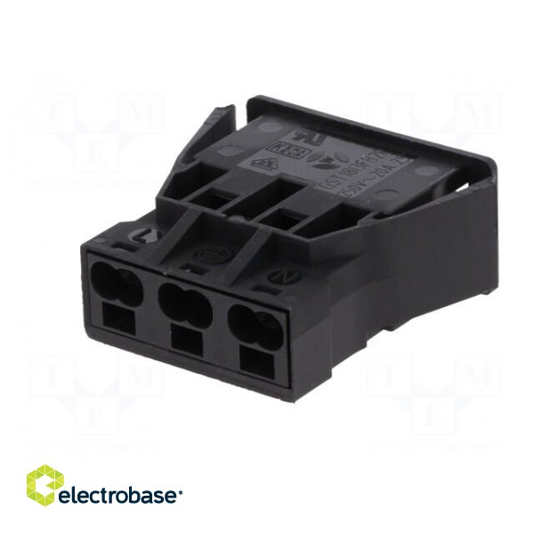 Connector: pluggable terminal block | spring clamp | female | GST18 image 2