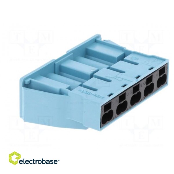 Connector: pluggable terminal block | spring clamp | male | GST18 фото 4