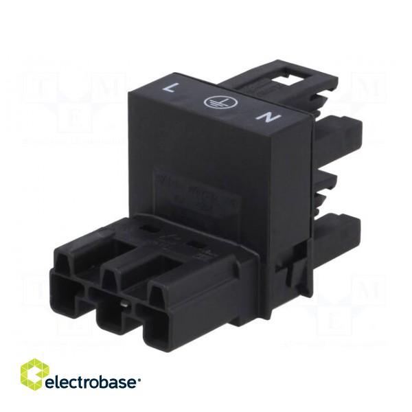 Transition: T adapter | male,female x2 | 770,WINSTA | 25A | 250V | Y image 1