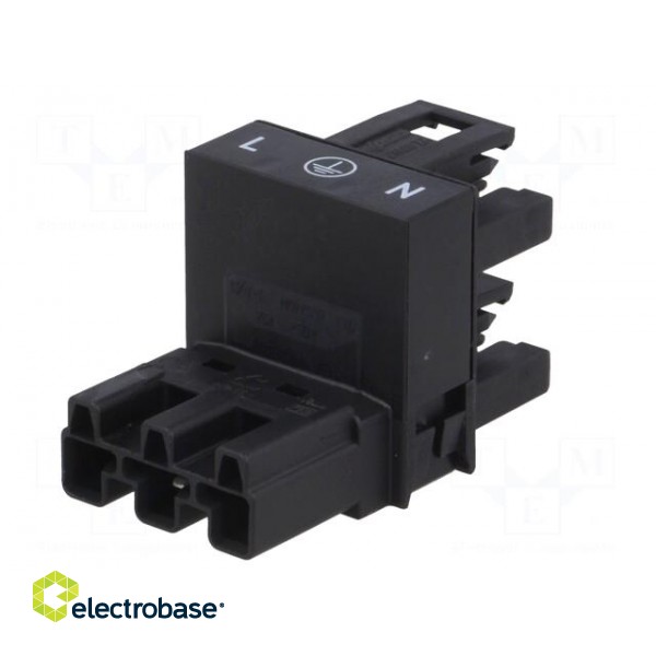 Transition: T adapter | male,female x2 | 770,WINSTA | 25A | 250V | Y paveikslėlis 2