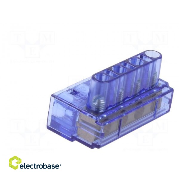 Terminal block | screw terminal | 6÷16mm2 | 750V | ways: 1 | for cable image 4