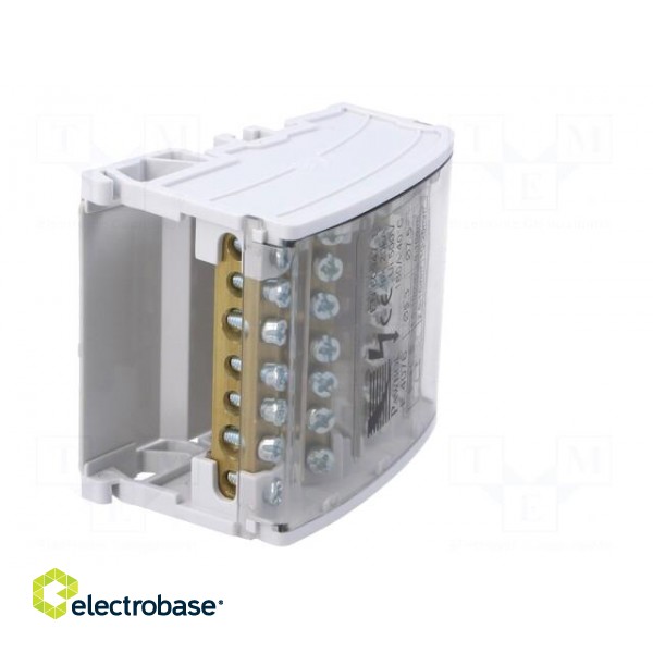 Splice terminal: distribution block | screw terminal | 1.5÷25mm2 paveikslėlis 8