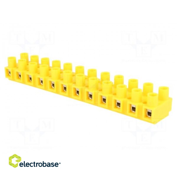 Terminal block | screw terminal | 0.75÷10mm2 | 690V | 57A | ways: 12 paveikslėlis 1