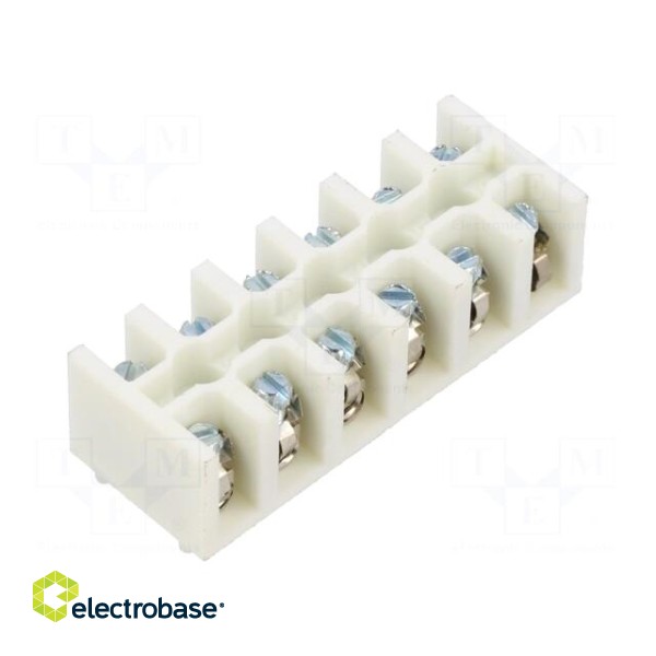 Terminal block | screw terminal | 0.75÷4mm2 | 500V | 32A | ways: 6