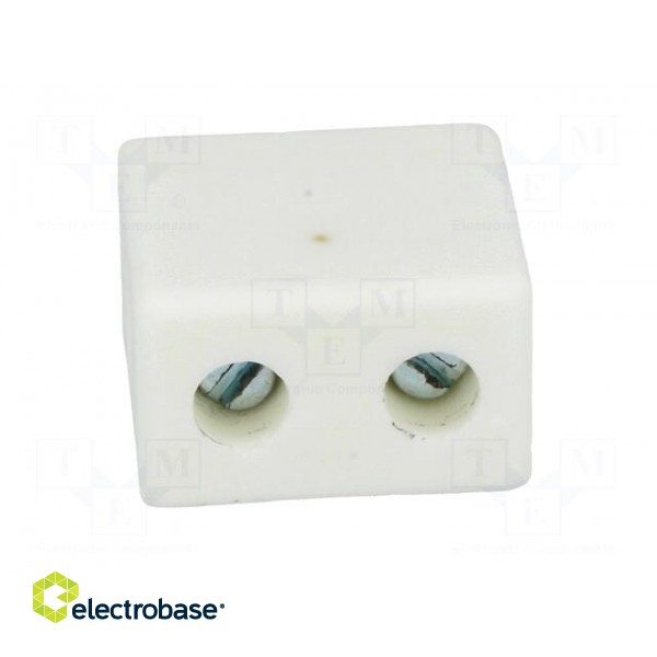 Terminal block | screw terminal | 10mm2 | 450V | 57A | ways: 1 | H: 20mm image 9