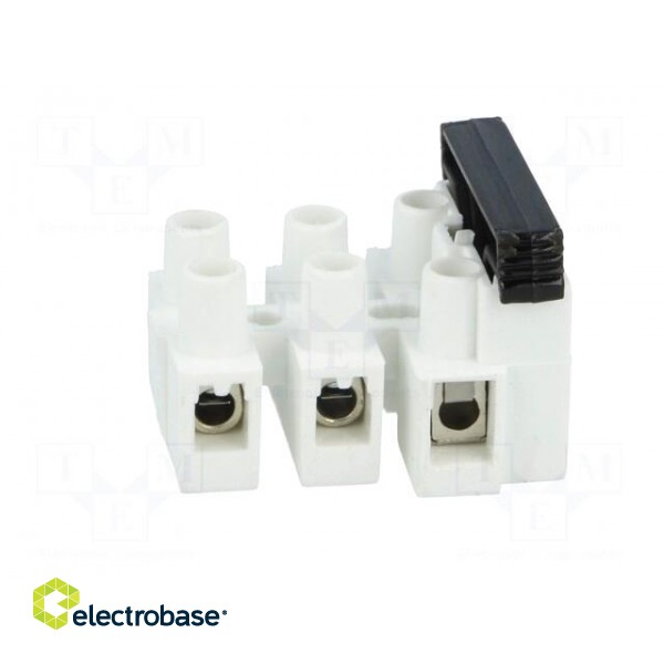 Terminal block | screw terminal | 2.5mm2 | 450V | ways: 3 | terminals: 6 image 5