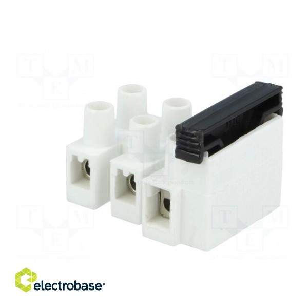 Terminal block | screw terminal | 2.5mm2 | 450V | ways: 3 | terminals: 6 image 6