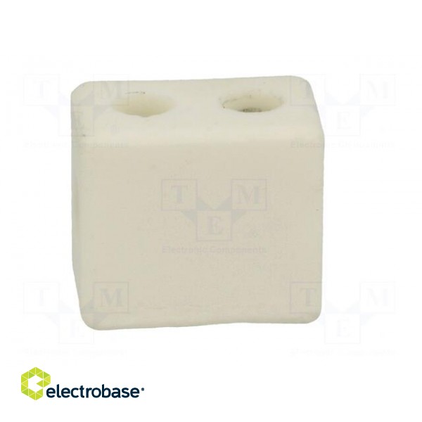 Terminal block | screw terminal | 4mm2 | 450V | 32A | ways: 1 | for cable фото 7