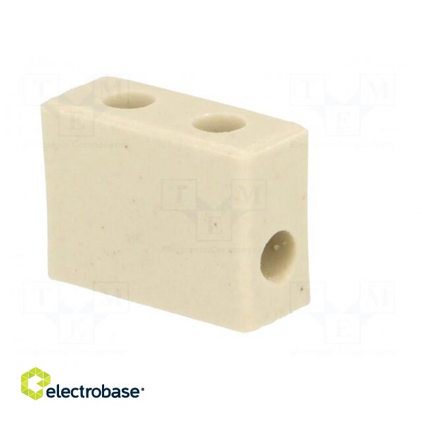 Terminal block | screw terminal | 4mm2 | 450V | ways: 1 | terminals: 2 image 8