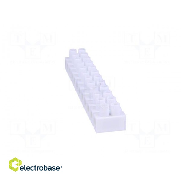 Terminal block | screw terminal | 6mm2 | 400V | 41A | ways: 12 | -25÷85°C image 5