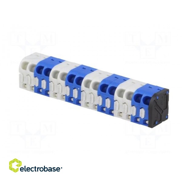 PCB terminal block | angled 45° | 3.5mm | ways: 16 | on PCBs | 0.75mm2 фото 2