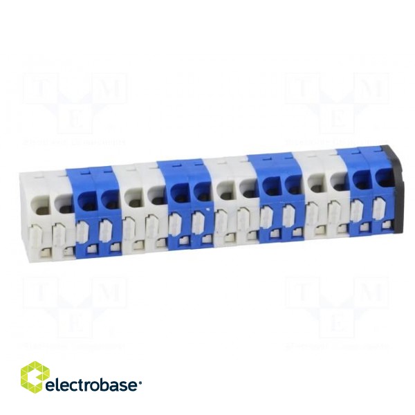 PCB terminal block | angled 45° | 3.5mm | ways: 16 | on PCBs | 0.75mm2 фото 9