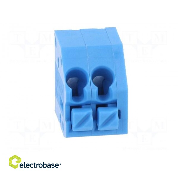 PCB terminal block | angled 45° | 3.5mm | ways: 2 | on PCBs | terminal фото 9