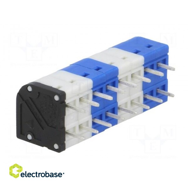 PCB terminal block | angled 45° | 3.5mm | ways: 8 | on PCBs | 0.75mm2 image 4