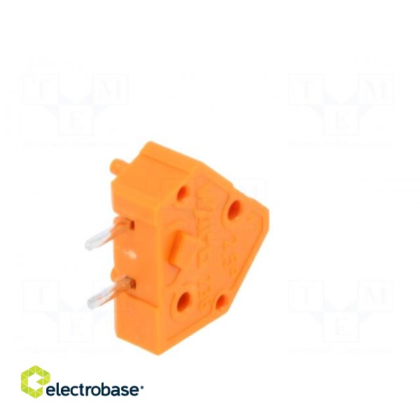 PCB terminal block | angled 45° | 5mm | ways: 1 | on PCBs | 0.08÷2.5mm2 image 6