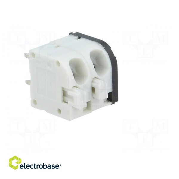 PCB terminal block | angled 45° | 5mm | ways: 2 | on PCBs | 0.75mm2 image 8
