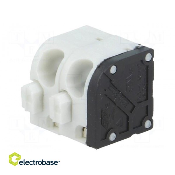 PCB terminal block | angled 45° | 5mm | ways: 2 | on PCBs | 0.75mm2 image 1
