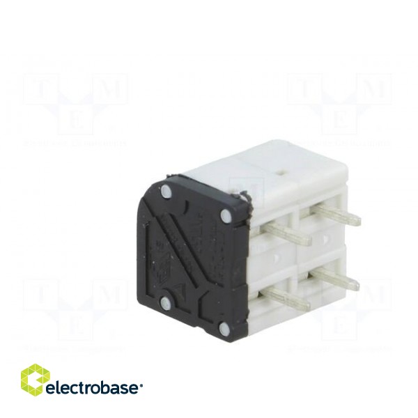 PCB terminal block | angled 45° | 5mm | ways: 2 | on PCBs | 0.75mm2 image 4