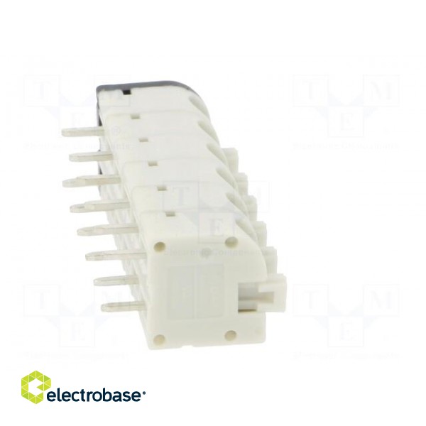 PCB terminal block | angled 45° | 5mm | ways: 6 | on PCBs | 0.75mm2 image 7