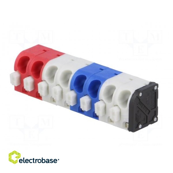 PCB terminal block | angled 45° | 5mm | ways: 8 | on PCBs | 0.75mm2 image 2