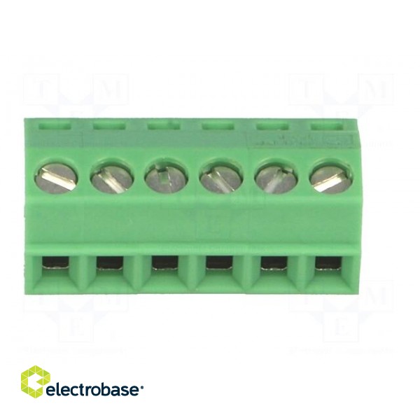 PCB terminal block | angled 55° | 3.5mm | ways: 6 | on PCBs | 0.14÷1mm2 image 9