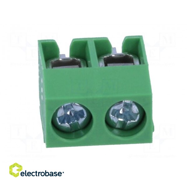 PCB terminal block | angled | 5mm | ways: 2 | on PCBs | 0.5÷2.5mm2 | 18A image 9