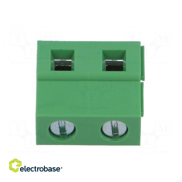 PCB terminal block | angled | 7.5mm | ways: 2 | on PCBs | 2.5mm2 | tinned image 9