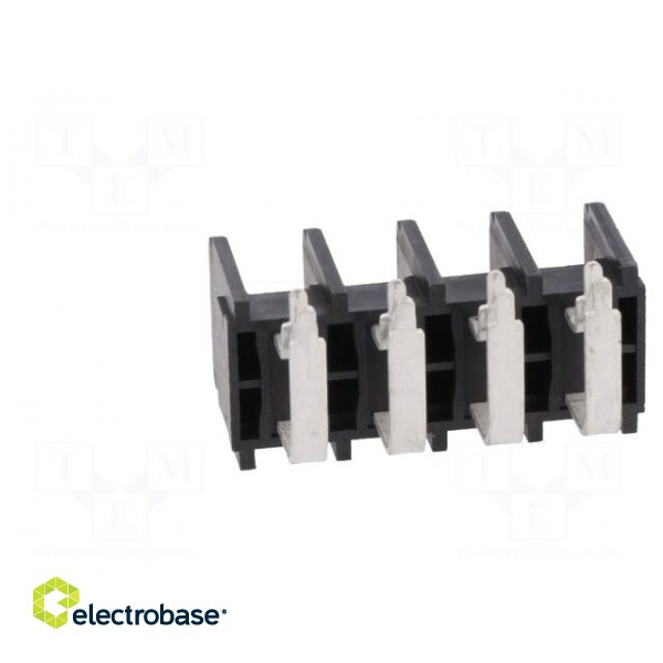 PCB terminal block | angled 90° | 11mm | ways: 4 | on PCBs | 4mm2 | 32A image 5