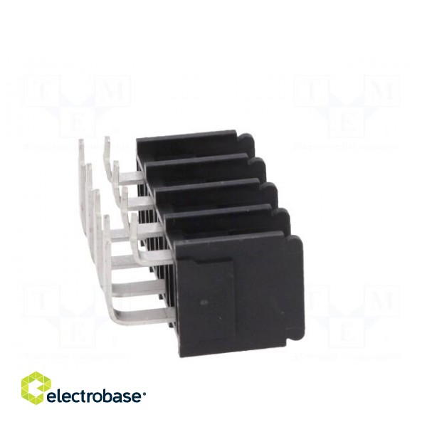 PCB terminal block | angled 90° | 11mm | ways: 4 | on PCBs | 4mm2 | 32A image 7
